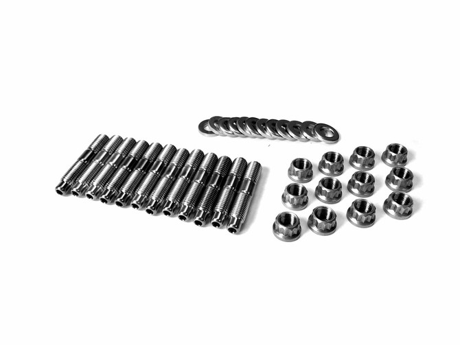 Fleece Performance Engineering Fleece - Exhaust Manifold Stud Kit - 4mm Allen Socket Head - 1994-2018 Dodge RAM 5.9L 6.7L Cummins - FPE-34772 