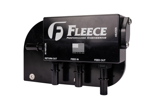 Fleece Performance Engineering Fleece - Under-Bed Fuel Filter Assembly - 2017-2024 Ford 6.7L Power Stroke - FPE-FMC-UBFA-1724 