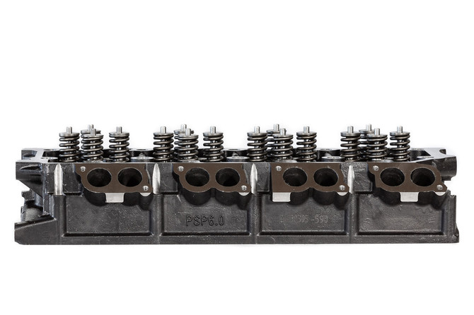 Power Stroke Products 18mm 6.0L Head - Loaded - HD Springs - 2003-2005 Ford 6.0L Power Stroke - PP-18mmLHDVS 