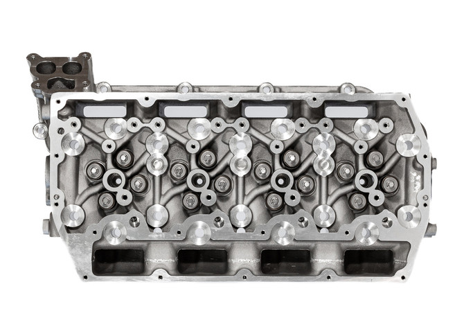 Power Stroke Products Cylinder Head (Left) - Loaded - OEM Springs - 2011-2014 Ford 6.7L Power Stroke - PP-6.7FHOEMLEFT 