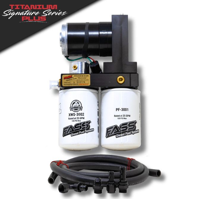 FASS Fuel Air Separation Systems FASS - Titanium Signature Series Plus Fuel System - 100G - 2001-2010 GM 6.6L Duramax (Stock-600hp) 