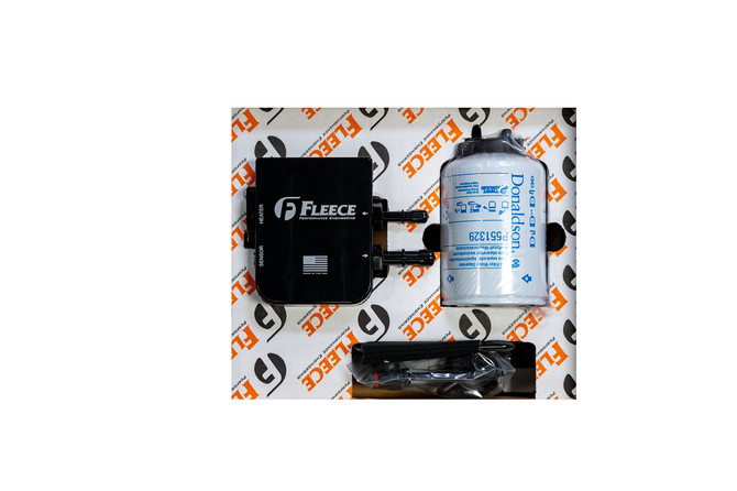 Fleece Performance Engineering Fleece - Upgrade Under-Bed Fuel Filter Assembly - 2013-2024 Dodge RAM 6.7L Cummins - FPE-CUMM-UBFA-1324