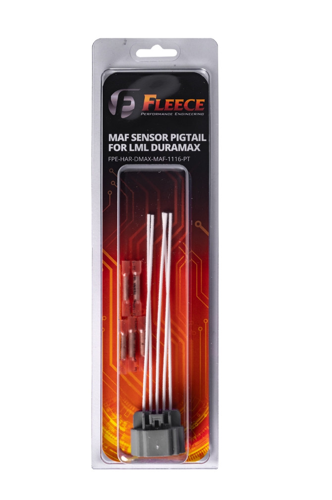 Fleece Performance Engineering MAF Sensor Pigtail - 2011-2016 GM 6.6L LML Duramax - FPE-HAR-DMAX-MAF-1116-PT 