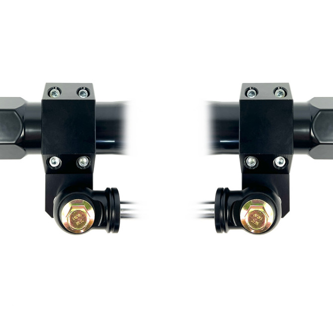 Kryptonite - Dual Steering Stabilizer Bracket Kit (W/O Shocks) - 2005-2026 Ford F250/F350 4X4 Super Duty - KRFDSS05