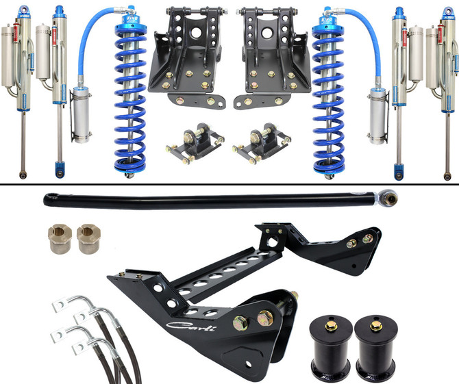 Carli Suspension Carli - Coilover Bypass 2.5 System - 2.5" Lift - 2005-2007 Ford F250/F350 Super Duty 4x4 Diesel - CS-FLVL-CO25-BYP-05 - BUNDLE 