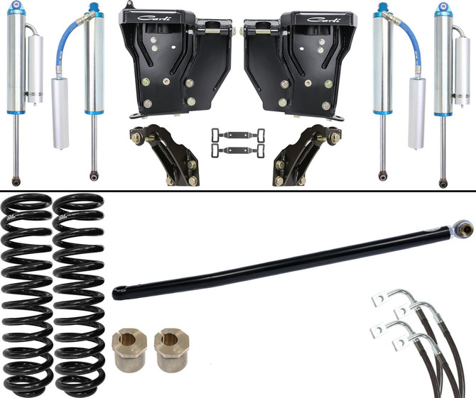 Carli - Dominator 3.0 Leveling System - 2.5” Lift - 2005-2007 Ford F250/F350 Super Duty 4x4 - CS-FLVL-D30-05 - BUNDLE