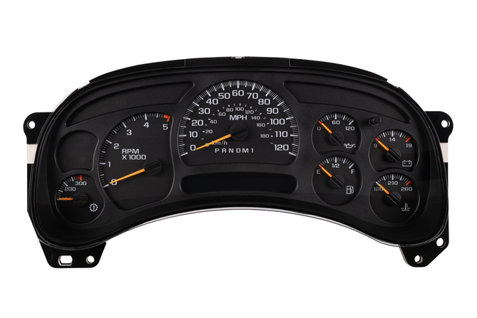 Rebuilt Instrument Cluster - 2003 GM 6.6L Duramax Diesel - Automatic - S50-1G003DS
