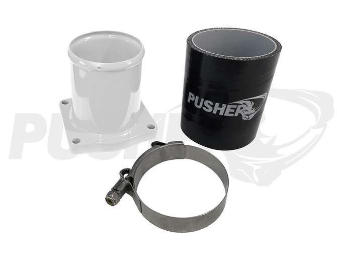 Throttle Valve Adapter Swap to Throttle Valve Replacement for Pusher 6.7L Powerstroke Cold Side Charge Tube - PTVR