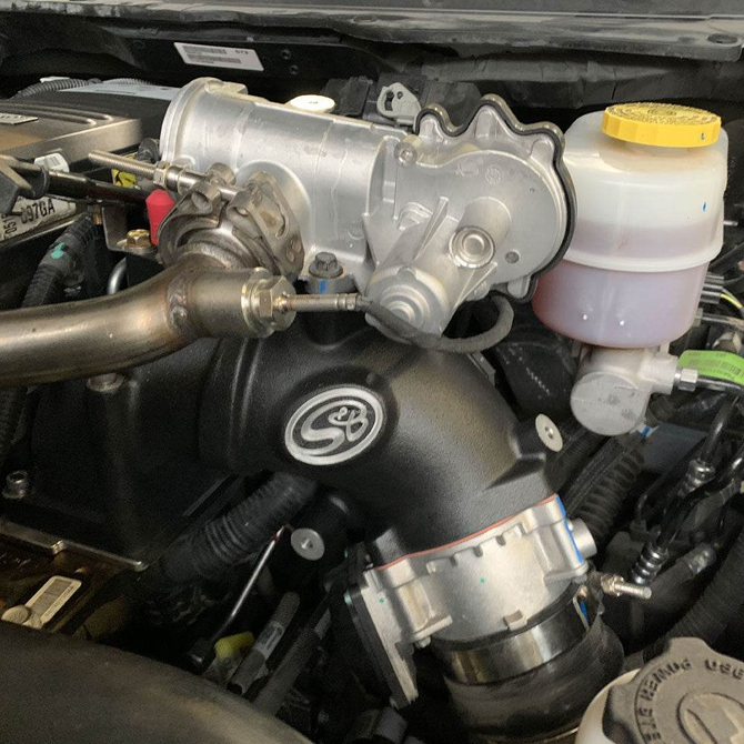 S&B - Heater Grid Delete & Upgrade Intake Elbow Kit - 2007.5-2018 RAM 6.7L Cummins - 76-1014
