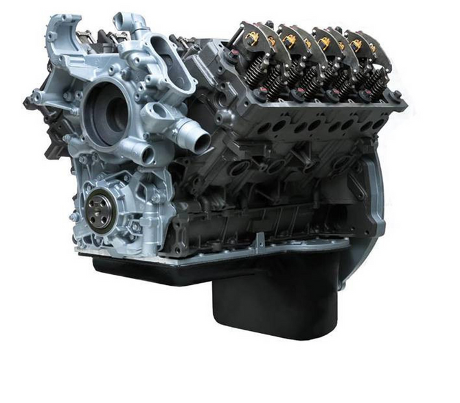 Long Block Crate Engine - 2008-2010 Ford 6.4L Power Stroke (Manual Transmission) 640810STLB
