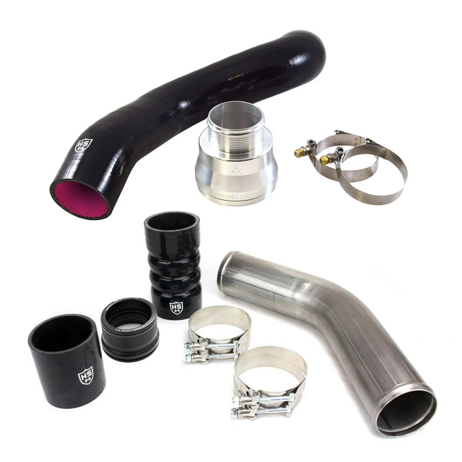 H&S Motorsports Hot & Cold Side Intercooler Pipe Bundle - 2017-2025 Ford 6.7L Power Stroke - 122008-122016