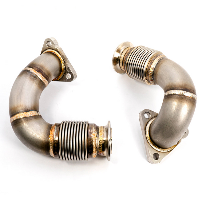 PPE - High Flow Up-Pipes - 2011-2014 Ford 6.7L Powerstroke Pickup 2011-2016 Cab-Chassis - 316119511