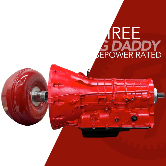 Randy's Transmissions - (Stage 3 Big Daddy 1000HP) 6R140 Transmission - 2015-2016 Ford 6.7L Power Stroke - 6R140-A108