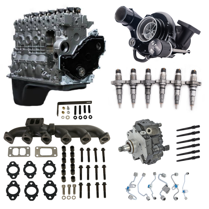 Cummins 5.9L Performance Crate Engine Package - 2003 - Early 2004 Dodge 5.9L Cummins - PCEP-0304D-01