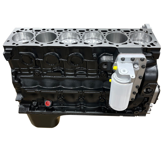 D&J - Precision Plus Reman Short Block - 2007.5 - 2012 Dodge RAM 6.7L Cummins - DJPSB100004