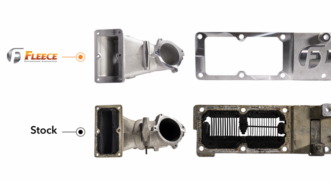 Fleece - Performance Intake and Grid Heater Kit - 2007.5-2024 Dodge RAM 6.7L Cummins - FPE-CUMM-IHK-0724