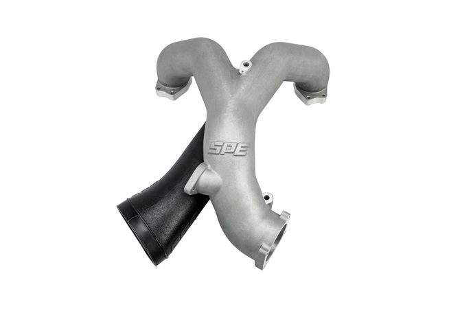 SPE Motorsport - OE+ Performance Intake Manifold Kit (Stock CCV - RAW) - 2011-2016 Ford 6.7 Powerstroke Cab-Chassis - SPE-S100343