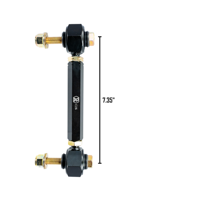 Kryptonite - HD Sway Bar End Links (0"-2") - 2020-2026 Chevy/GMC HD Trucks - KRSBEL20