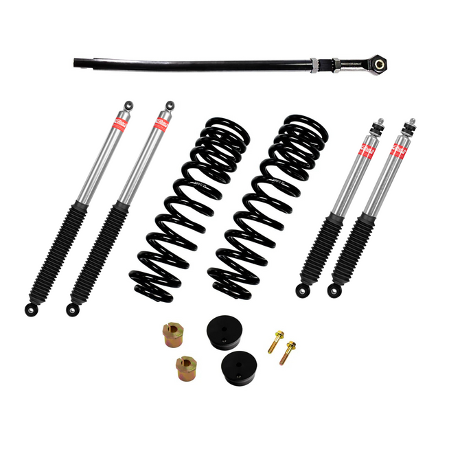 Kryptonite - Stage 2 Leveling Kit with Eibach Shocks - 2005-2016 Ford Power Stroke F250/F350 - KRFD05STAGE2EIB