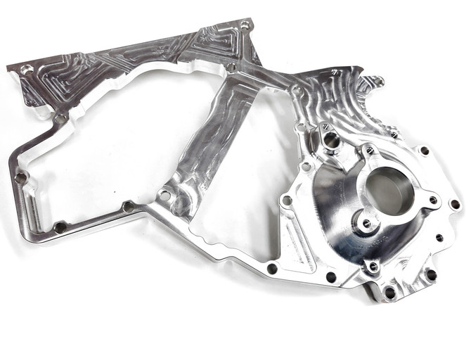 DFC Diesel - Billet Timing Cover for CP3 - 2021-2024 Dodge RAM 6.7L Cummins -  672124CP3BTC