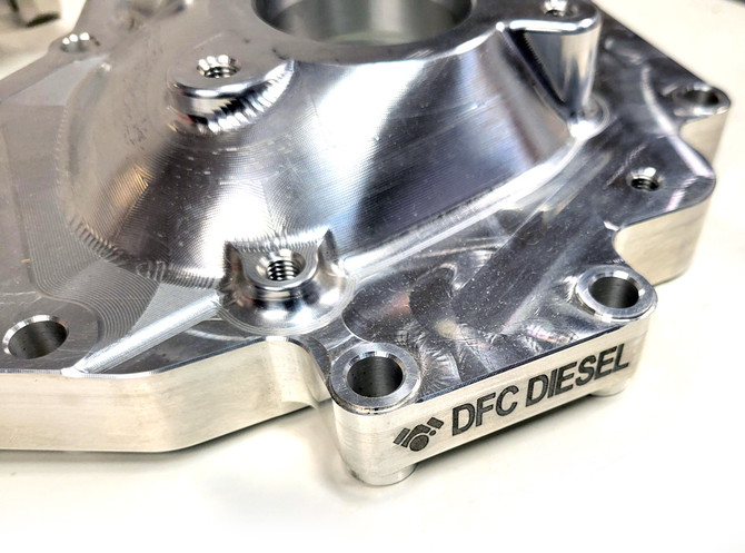 DFC Diesel - Billet Timing Cover for CP3 - 2021-2024 Dodge RAM 6.7L Cummins -  672124CP3BTC