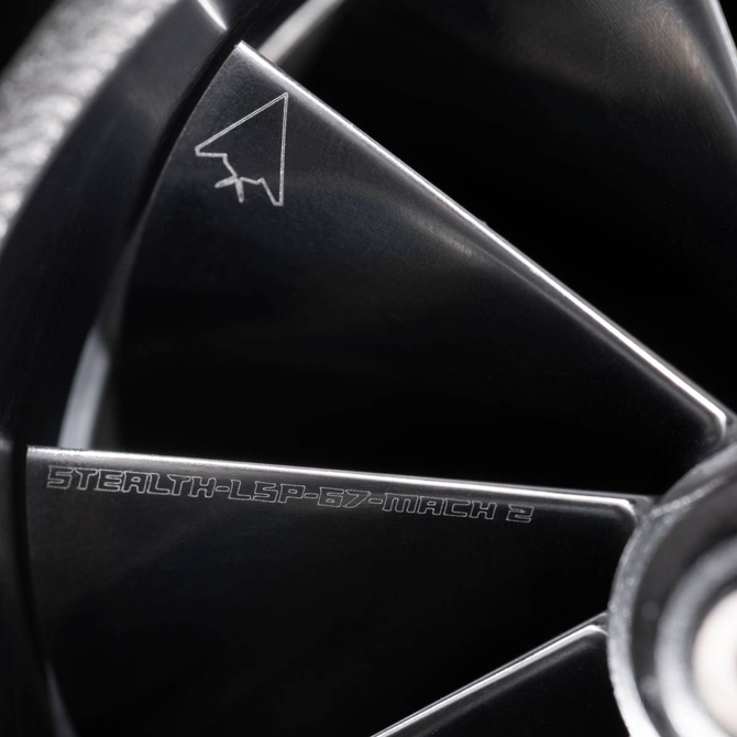 Stealth MACH-2 (67mm) Drop-In VGT Turbo - 2017-2023 GM L5P 6.6L Duramax - CPS200362