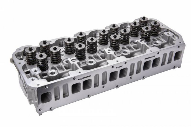 Cylinder Head Kit with Head Studs - 2001-2004 GM 6.6L Duramax - GM01-04HKITFLC