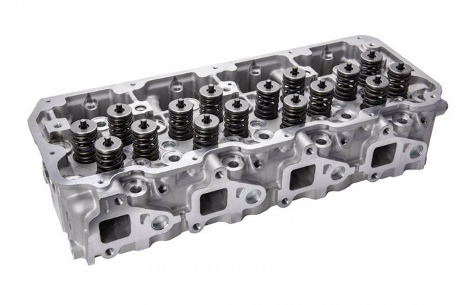 Cylinder Head Kit with Head Studs - 2001-2004 GM 6.6L Duramax - GM01-04HKITFLC