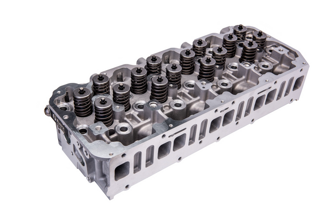 Cylinder Head Kit with Head Studs - 2004.5-2005 GM 6.6L LLY Duramax - GM04-5-05HKITFLC