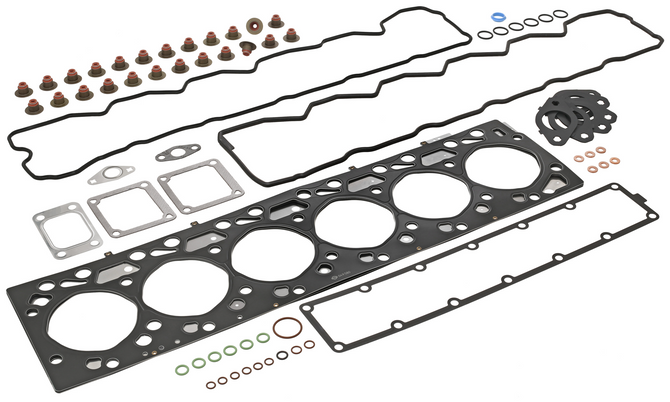 UEM Engine Gasket Set - Upper (With Head Gasket) - 2005-2009 Dodge RAM 5.9L Cummins ETH (HO) - GK20008-U
