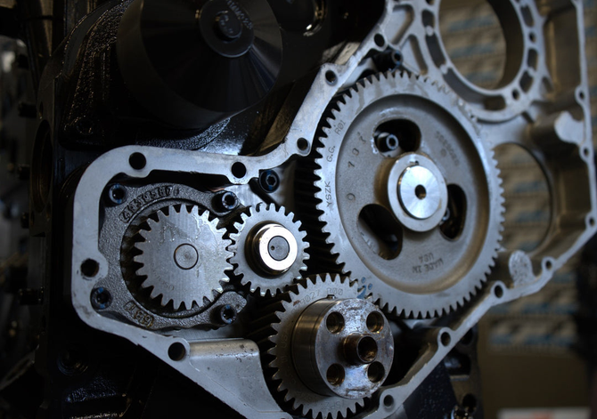 Industrial Injection - 5.9L Dodge Cummins CR Stock Long Block Engine With ARP Head Studs (2004.5-2007) - PDM-59STKLB-5