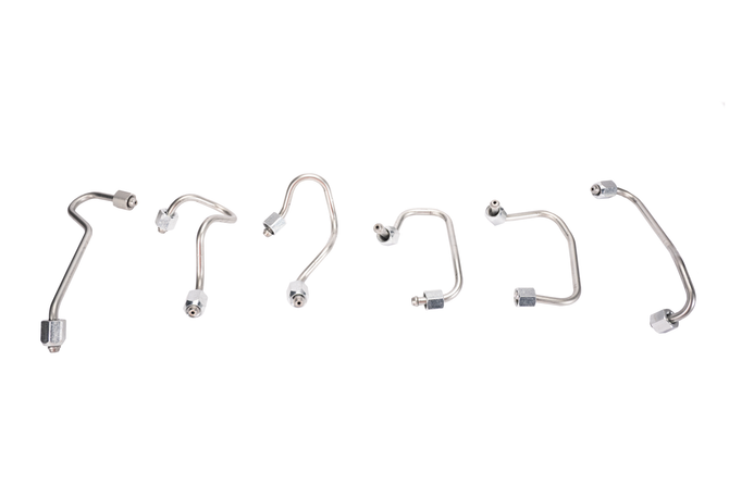 Fleece - High Pressure Fuel Line Set - 2019-2024 6.7L Cummins - FPE-FL-CUMM-67-5G-SET