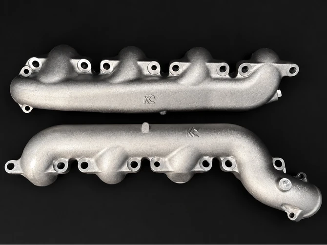 KC Turbo - Upgraded Exhaust Manifolds - Early 1999 (E99) Ford 7.3L Power Stroke - 302875