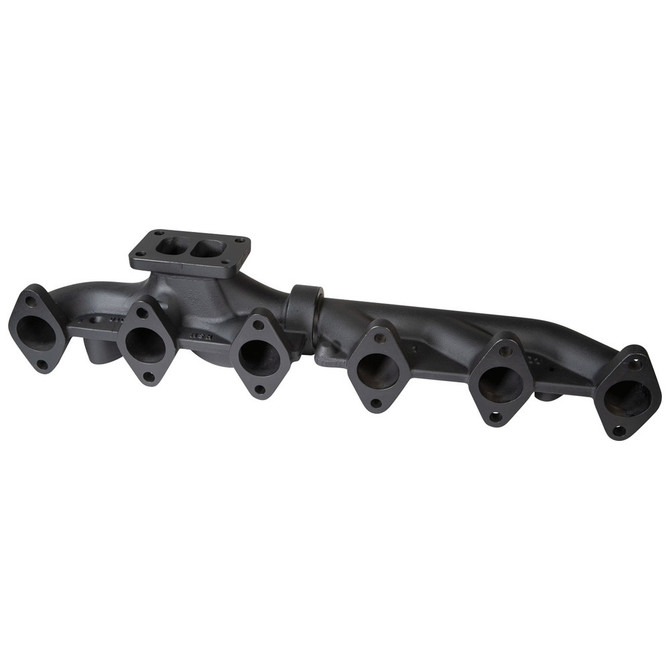 ATS - Pulse Flow Exhaust Manifold - Stock Replacement - 2pc - 2007.5-2018 Dodge 6.7L Cummins for Holset 351VE with Front & Rear EGR ports 204-927-2326