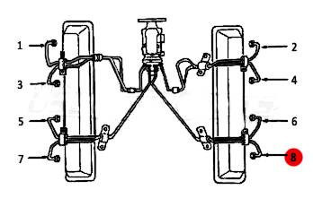 Dipaco #8 Fuel Injection Line 6.2L 6.5L Mechanical D14098638 