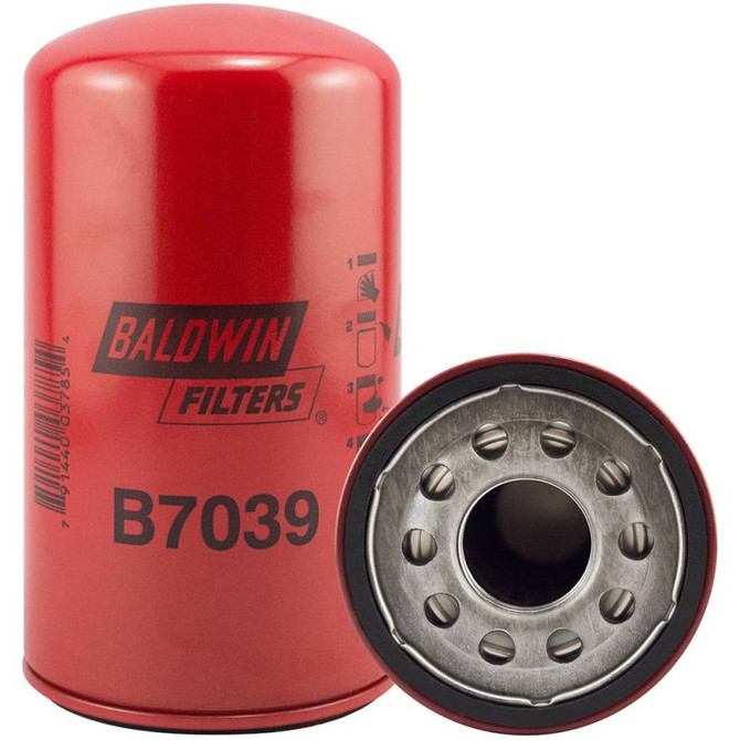 Baldwin Filters B7039 - Spin-on Oil Filter - 1994.5-2003 Ford 7.3L Powerstroke