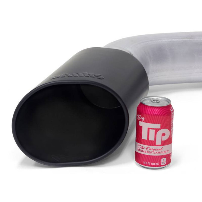 Banks Engineering Banks - Monster Exhaust System 5-inch Single Exit Black Tip - 2017-Present Chevy/GMC 2500/3500 Duramax 6.6L L5P 48996-B 