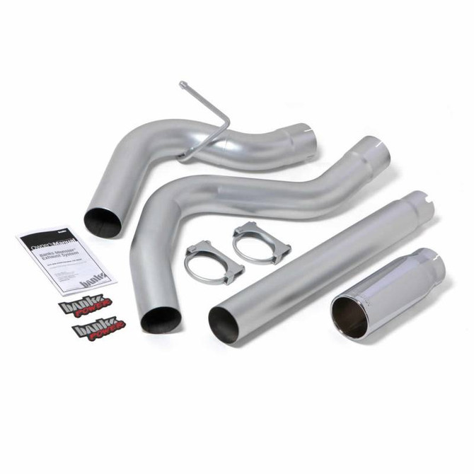 Banks - Monster Exhaust System Single Exit with Chrome Tip 
 14-19 Ram 1500 3.0L EcoDiesel 48601