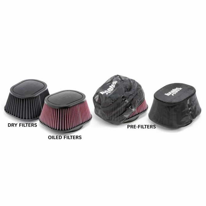 Banks - Ram-Air Cold-Air Intake System Dry Filter 06-07 Chevy/GMC 6.6L LLY/LBZ 42142-D