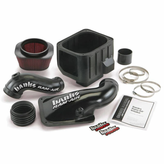 Banks Engineering Banks - Ram-Air Cold-Air Intake System Oiled Filter 01-04 Chevy/GMC 6.6L LB7 42132 