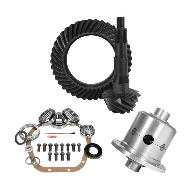 Yukon Gear & Axle 10.5 inch Ford 3.73 Rear Ring and Pinion Install Kit 35 Spline Positraction YGK2143 