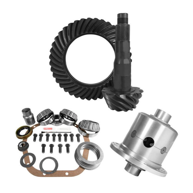 Yukon Gear & Axle 10.5 inch Ford 4.11 Rear Ring and Pinion Install Kit 35 Spline Positraction YGK2153 