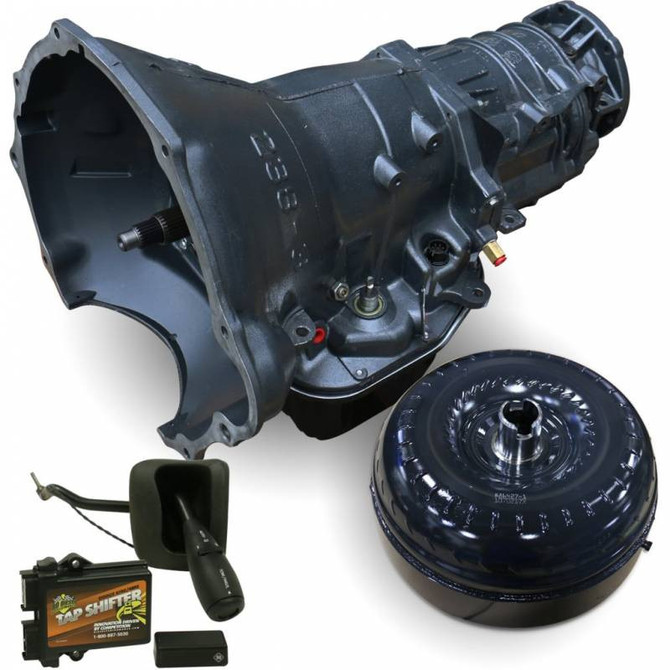 BD Diesel Performance BD - 48RE Transmission with Billet Input & Converter Package with TapShifter - 2005-2007 Dodge 4WD w/TVV Stepper Motor 1064234BMT 