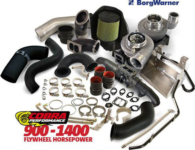 BD Diesel Performance BD - Cobra Twin Turbo Kit S488/S467 - Dodge 2010-2012 6.7L 1045792 
