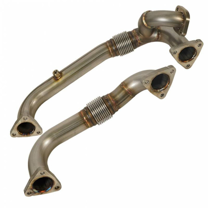 BD Diesel Performance BD - Up-Pipes and Manifold Kit - 2008-2010 Ford 6.4L Power Stroke 1041484 