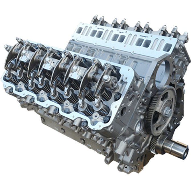 CHOATE 6.6L Daily Driver - Long Block Engine - 2007.5-2010 GM 6.6L LMM Duramax CEP66LMMLD