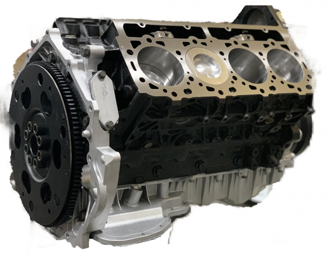 CHOATE 6.6L Daily Driver - Short Block Engine - 2001-2004 GM 6.6L LB7 Duramax CEP66LB7SD