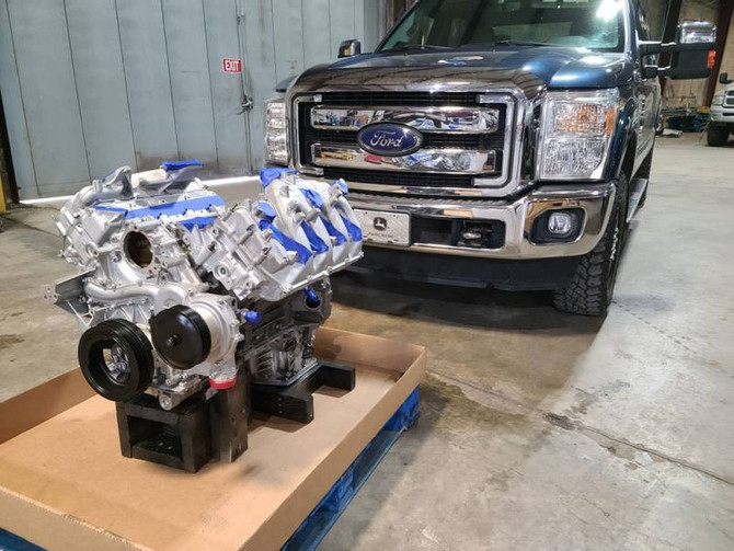Choate Engineering Performance CHOATE 6.7 Workhorse - Long Block Engine - 2017-2019 Ford 6.7L Power Stroke CEP67PLW1719 