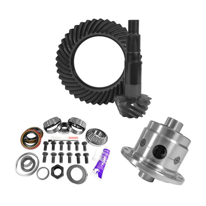 11.25 inch Dana 80 4.88 Rear Ring and Pinion Install Kit 35 Spline Positraction 4.375 inch BRG YGK2184