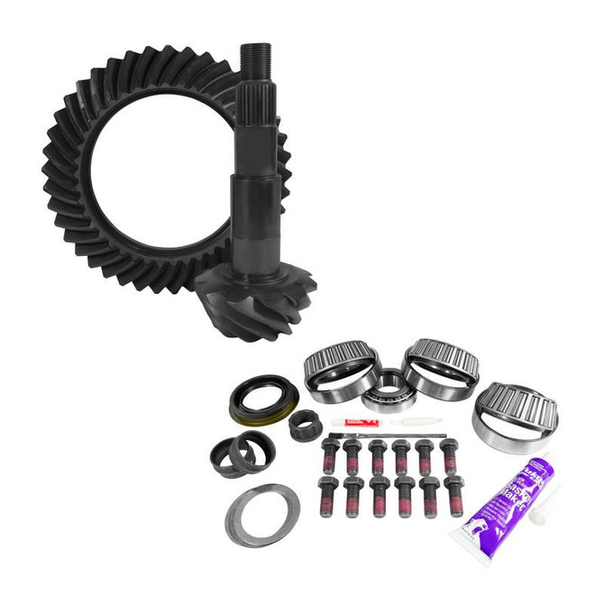 Yukon Gear & Axle 11.5 inch AAM 4.11 Rear Ring and Pinion Install Kit 4.125 inch OD Pinion Bearing YGK2107 